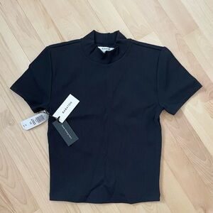 Babaton Black Short Sleeve Tee